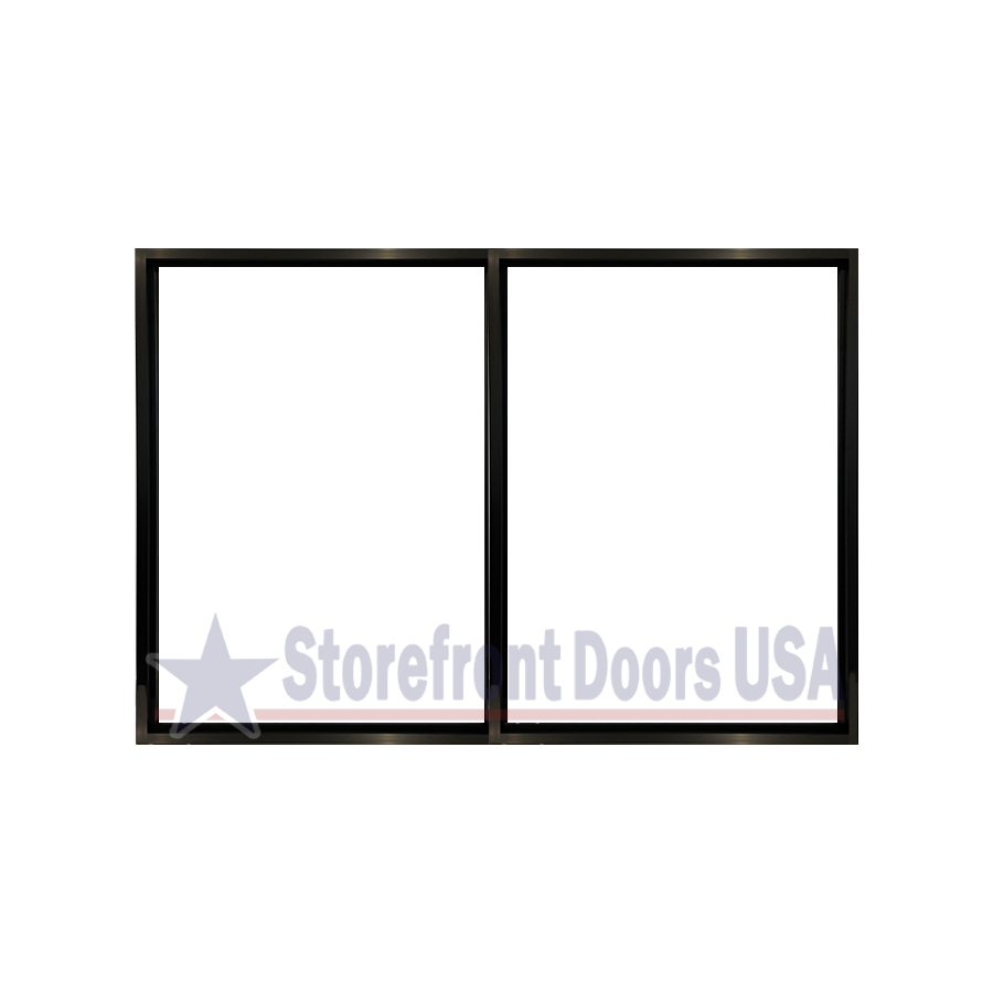 2-Panel Storefront Window – 6’0″x 4’0″ (72″ x 48″)